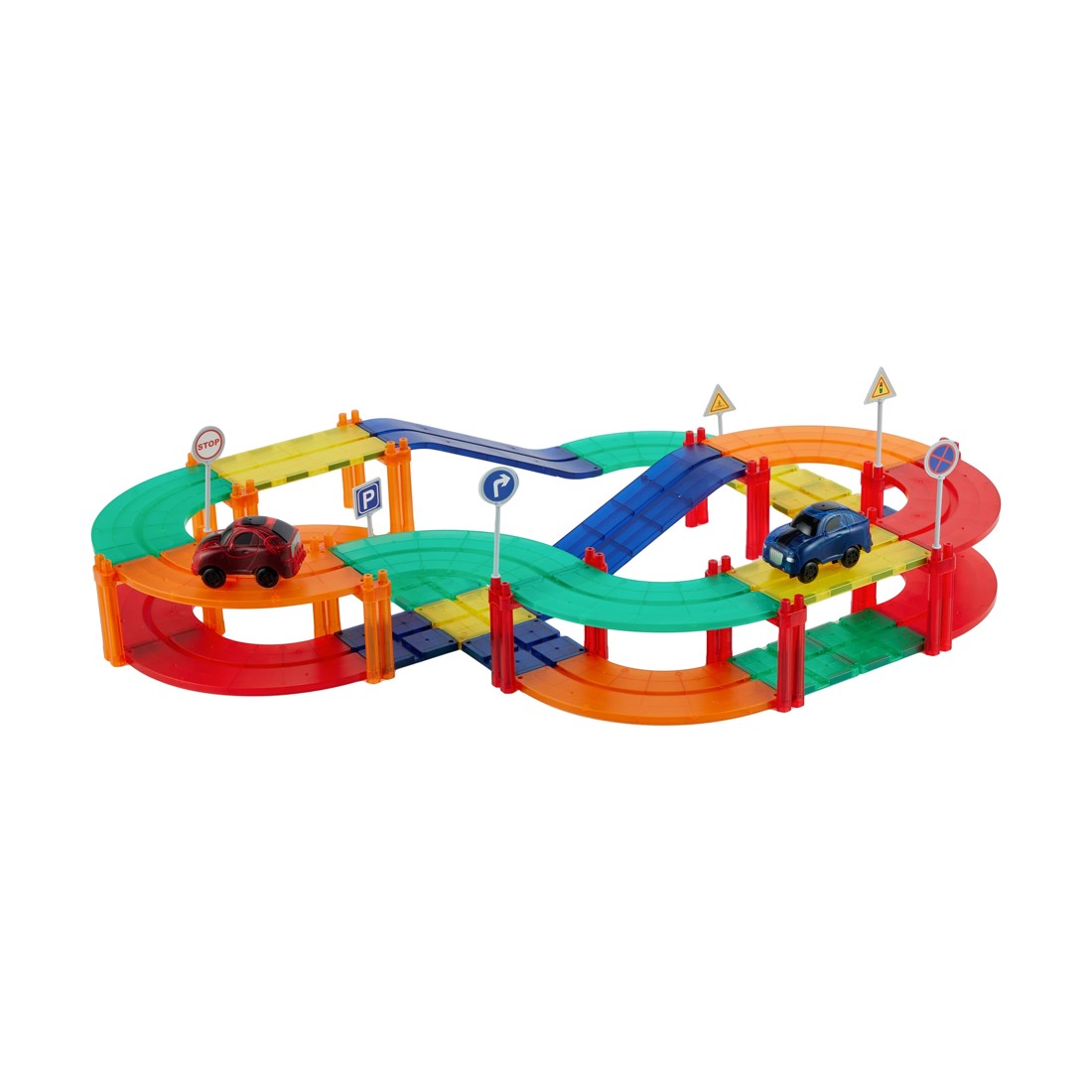 3 72 Piece Magnetic Race Track Set, 3 of 10
