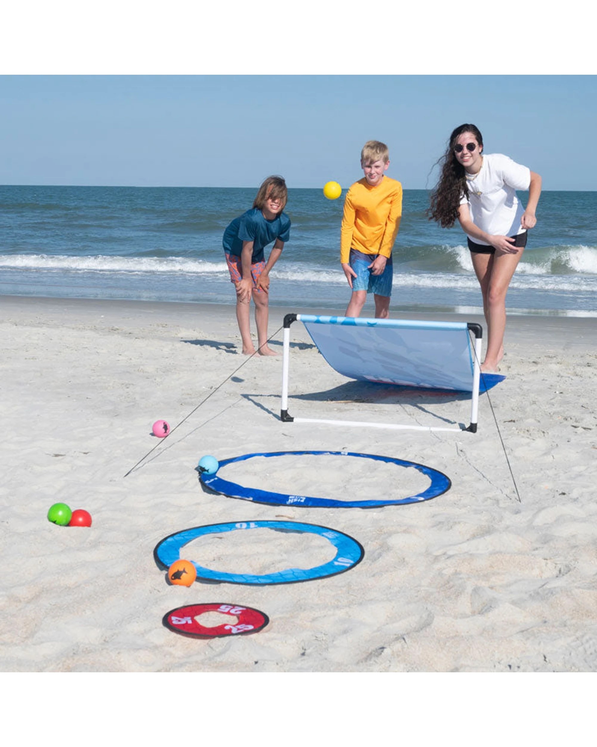 6 Do U Play Kids FISH FLY Yard Game Backyard Skill Game Kids Outdoor Toy Fun Activity - Blue, 6 of 9