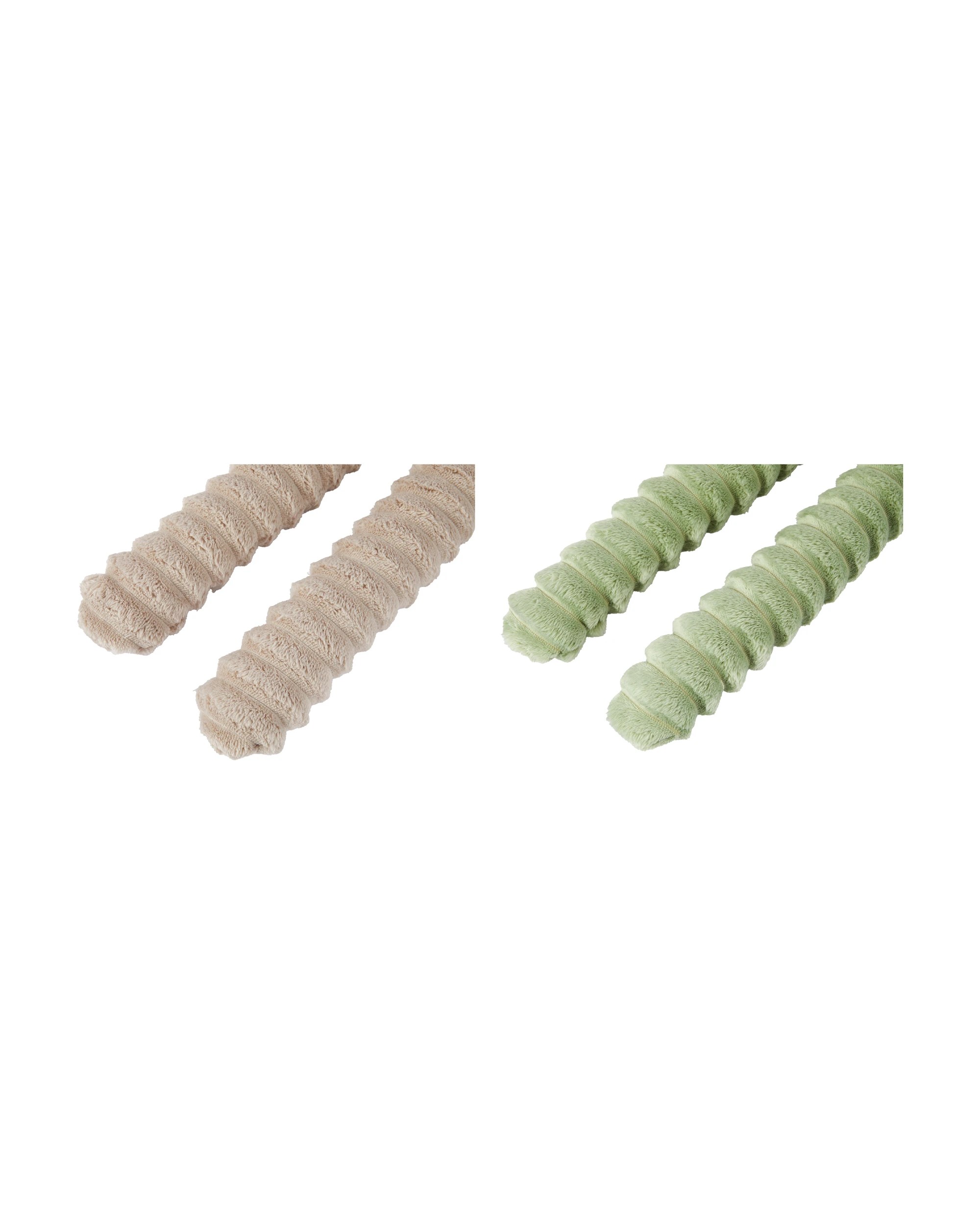 3 Pet Toy Long Thick Rib Plush - Assorted, 3 of 4