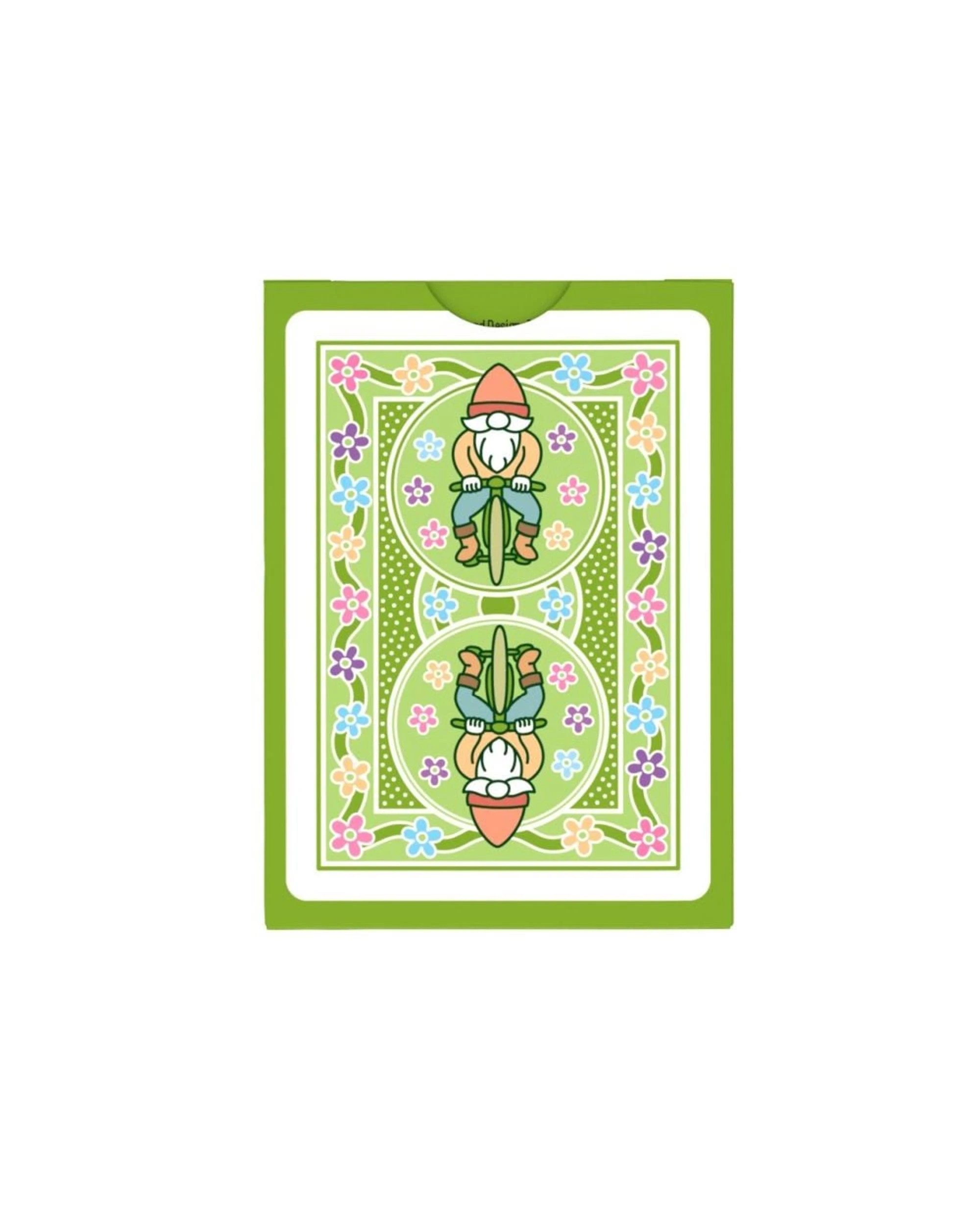 4 Bicycle Garden Gnome Playing Cards, 4 of 10