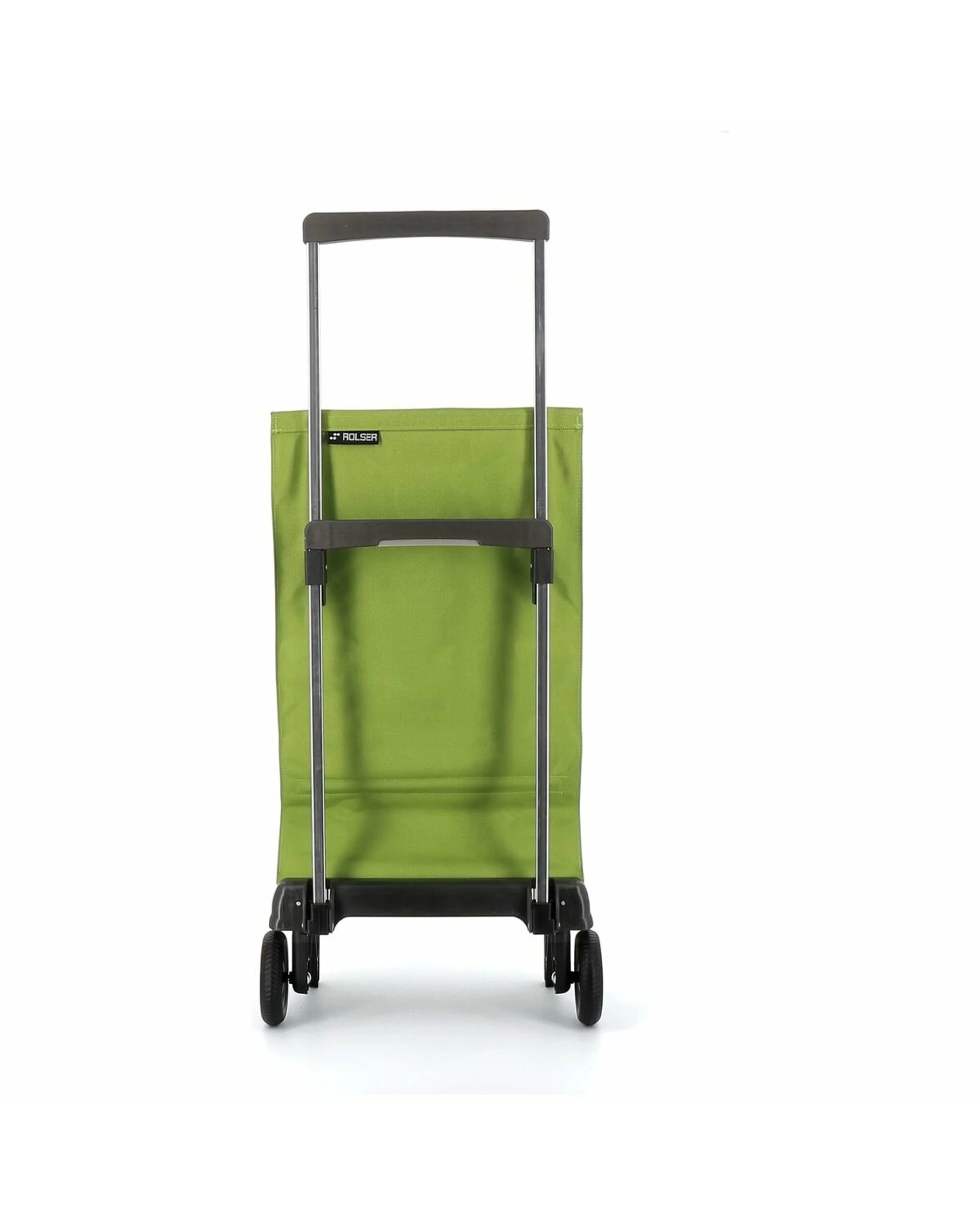 3 Rolser Plegamatic MF Folding 2 Wheel Trolley Lime, 3 of 5
