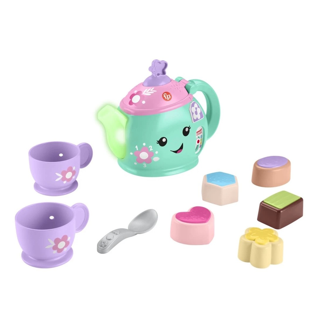 3 Fisher-Price Laugh & Learn Sweet Manners Tea Set, 3 of 6
