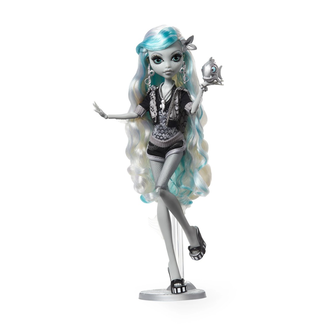 3 Monster High Reel Drama Lagoona Blue Collector Doll, 3 of 5