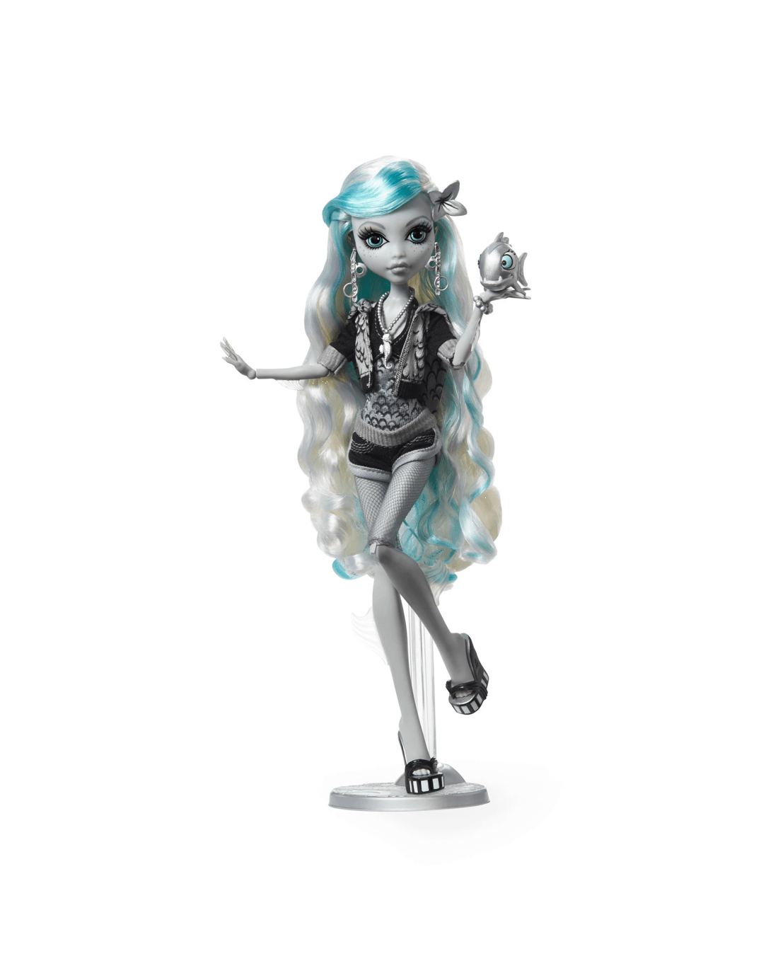 3 Monster High Reel Drama Lagoona Blue Collector Doll, 3 of 5
