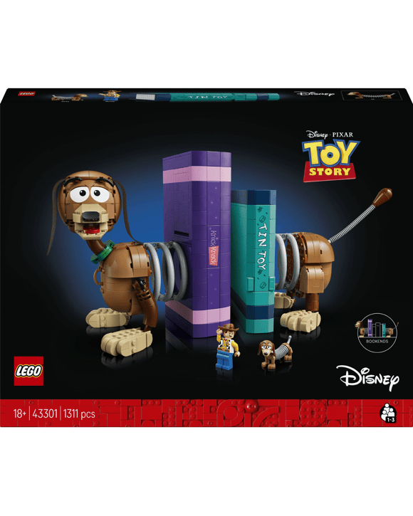LEGO Disney Pixar Toy Story Slinky Dog Bookends 43301