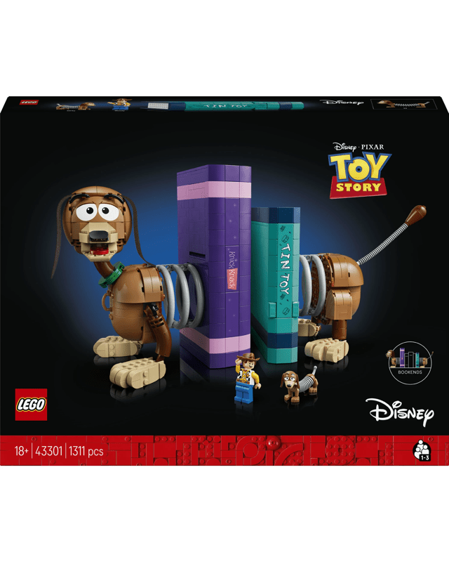 LEGO Disney Pixar Toy Story Slinky Dog Bookends 4