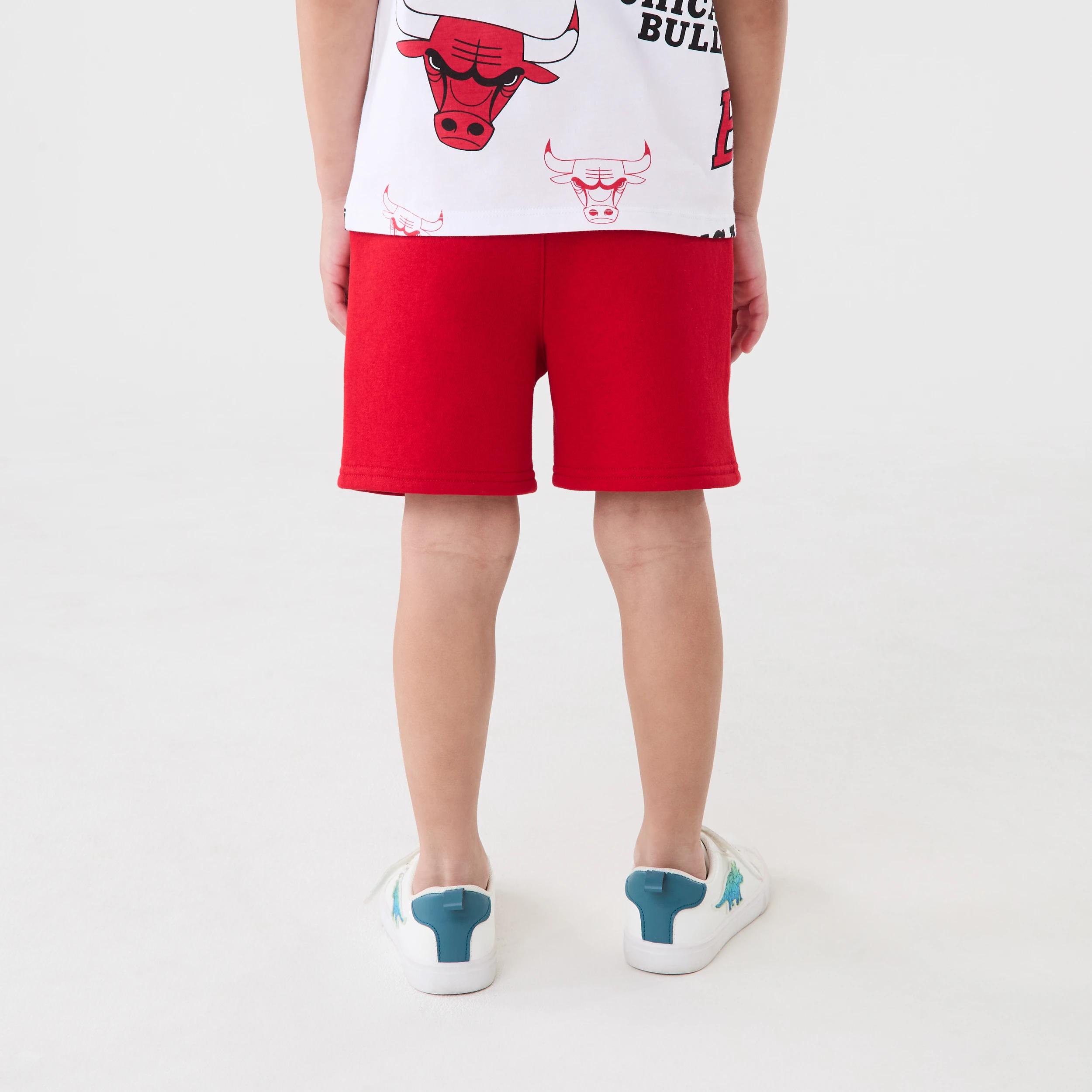 3 Official NBA Kids Mini Shorts RED BULLS, 3 of 8
