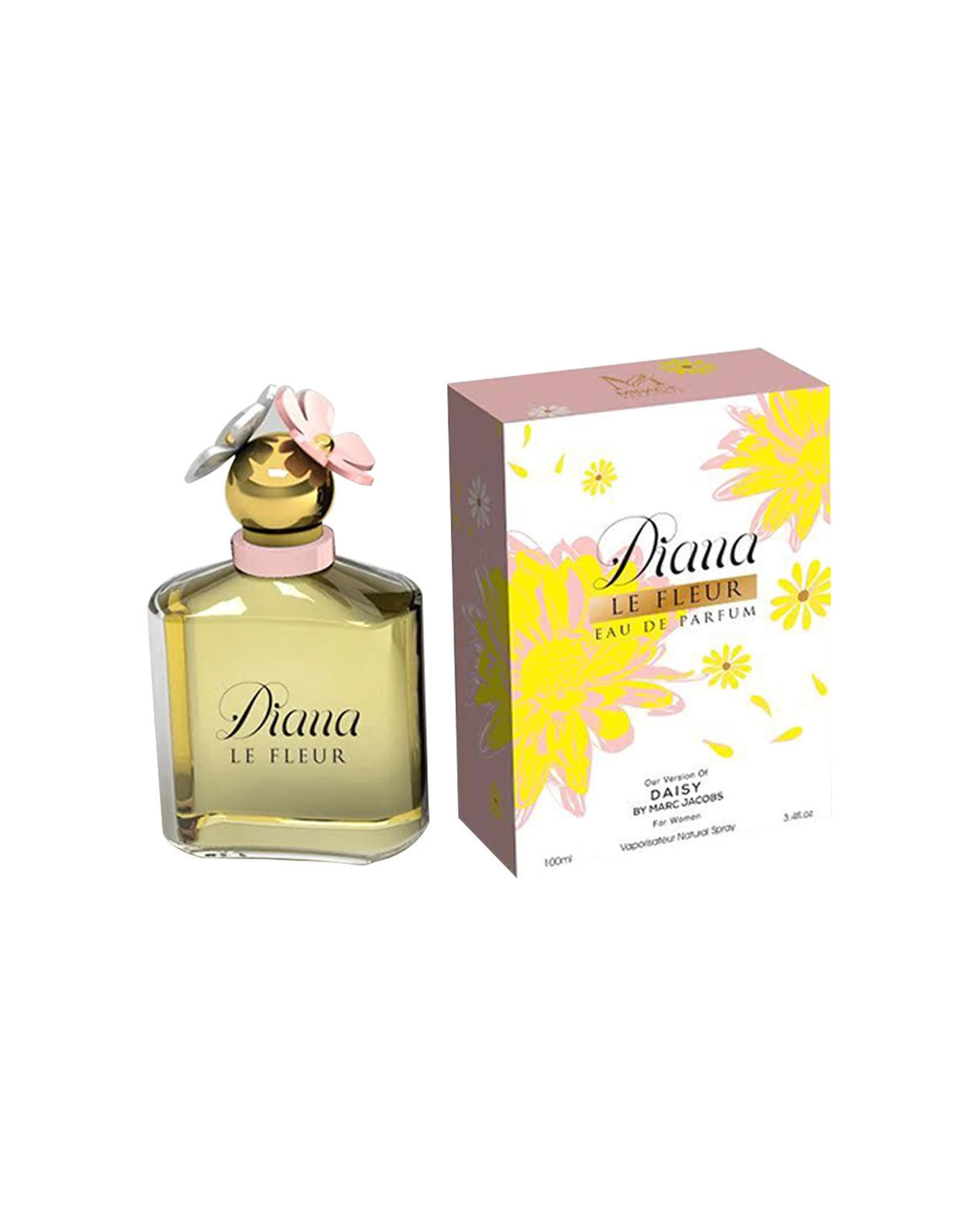 2 Mirage 2Pk Diamond Collection Dahlia Le Fleur Eau De Parfum Spray For Women 100Ml, 2 of 2