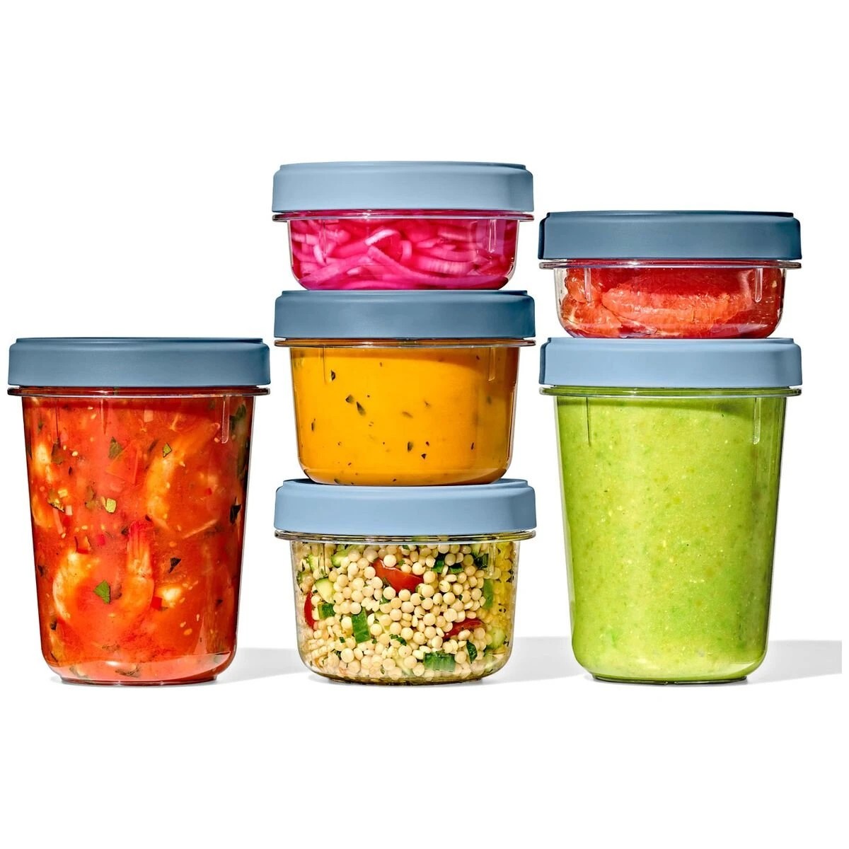 1 OXO Twist & Stack 12 Piece Container Set, 1 of 6