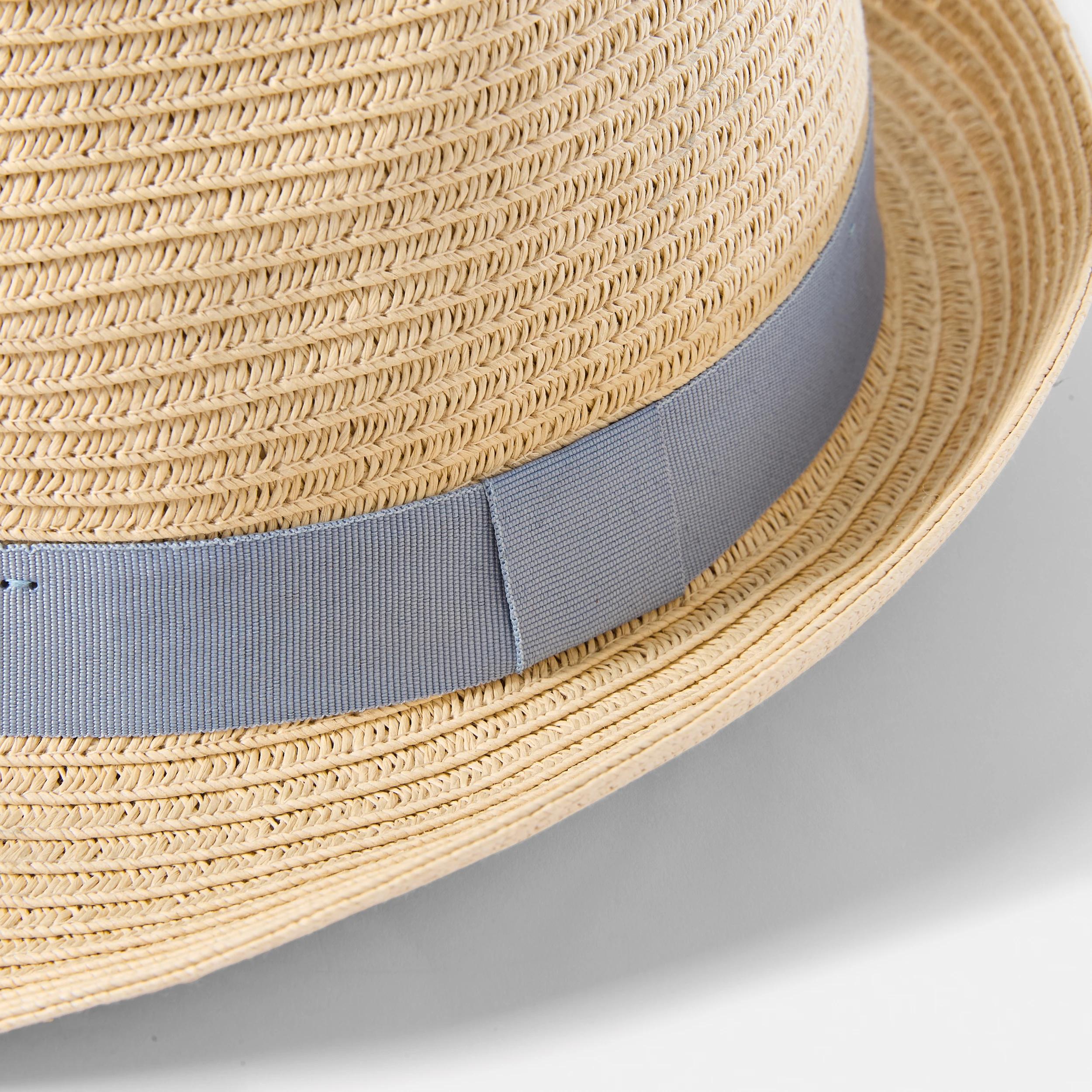 3 Trilby Straw Hat NATURAL STRAW, 3 of 3