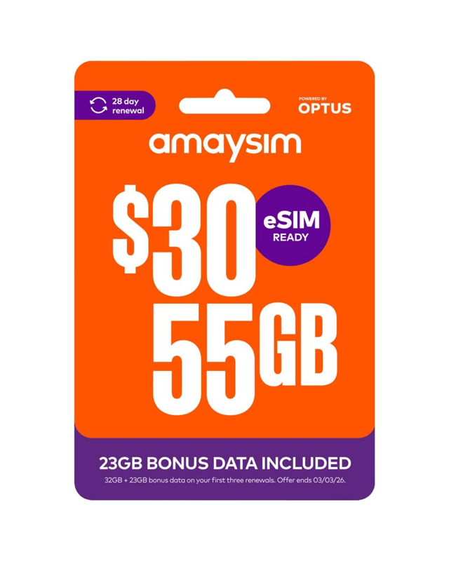 Amaysim $30 Starter 