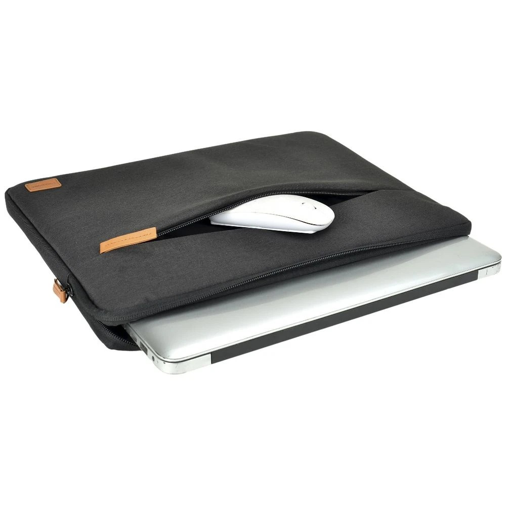 4 J.Burrows 14" Metro Laptop Sleeve Black, 4 of 4