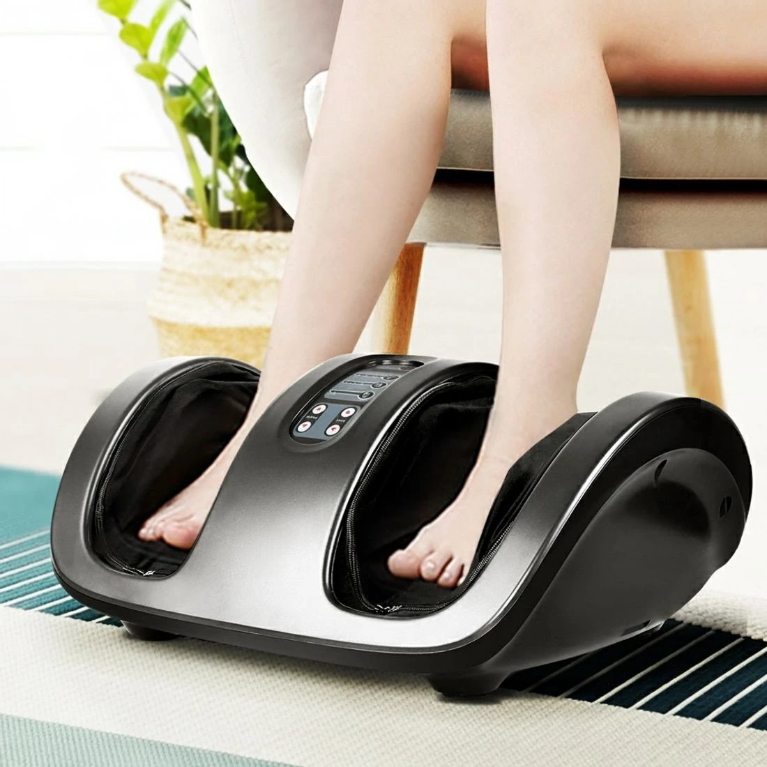 7 Livemor Foot Massager Shiatsu Massagers Electric Roller Kneading Calf Leg - Multi, 7 of 7
