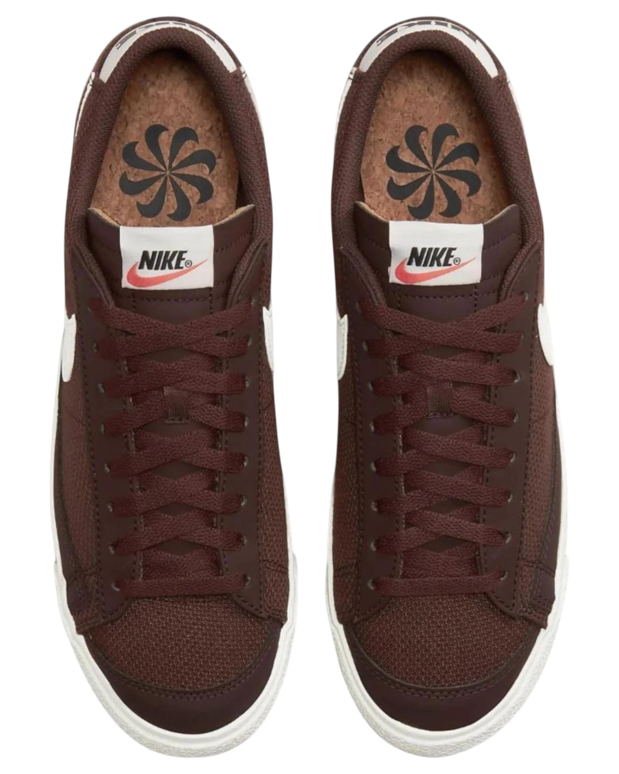 8 Nike Mens Blazer Low 77 Vintage Premium Earth Brown Athletic Shoes BROWN, 8 of 8