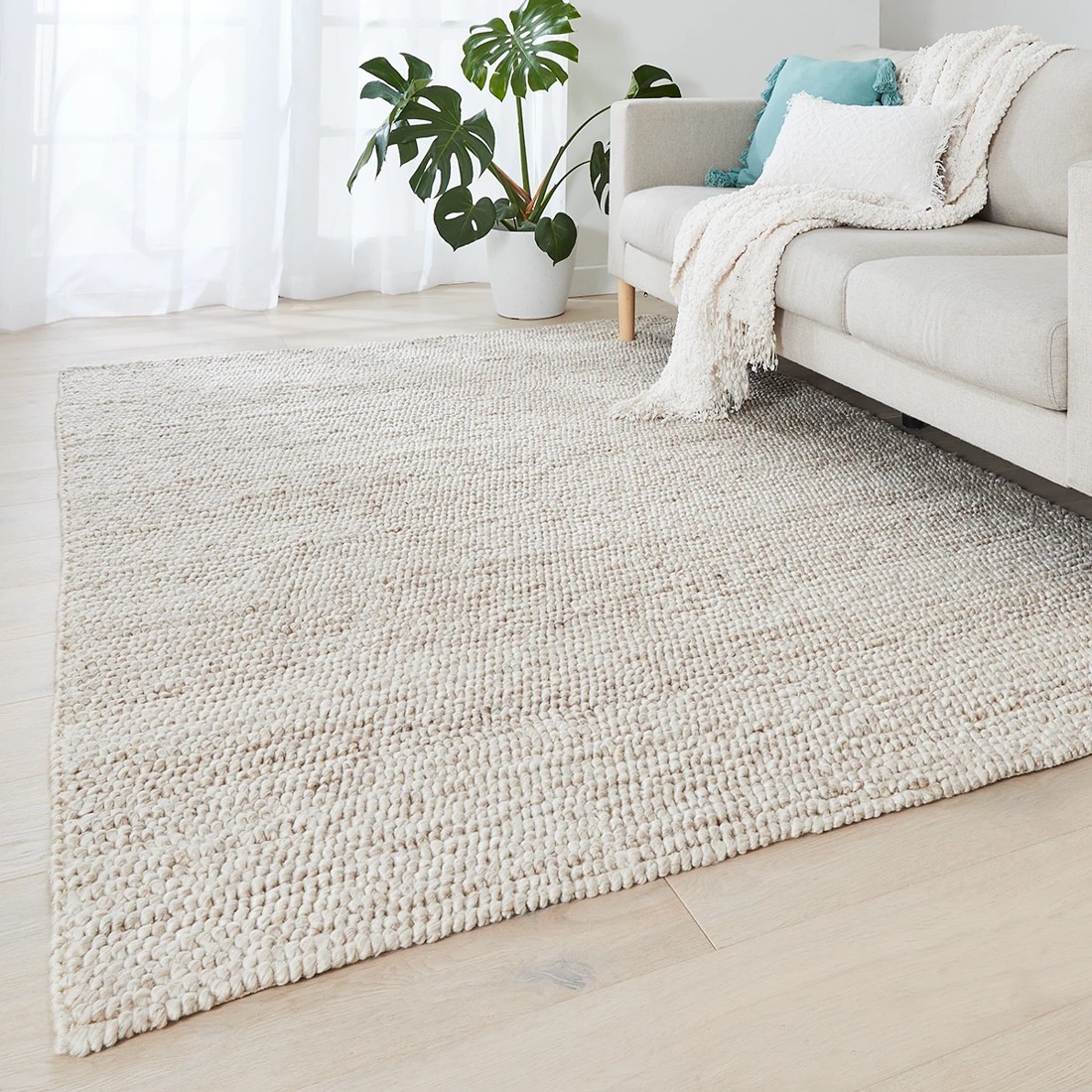 1 Dahlia Rug - Natural, Large - 235cm x 160cm, 1 of 5