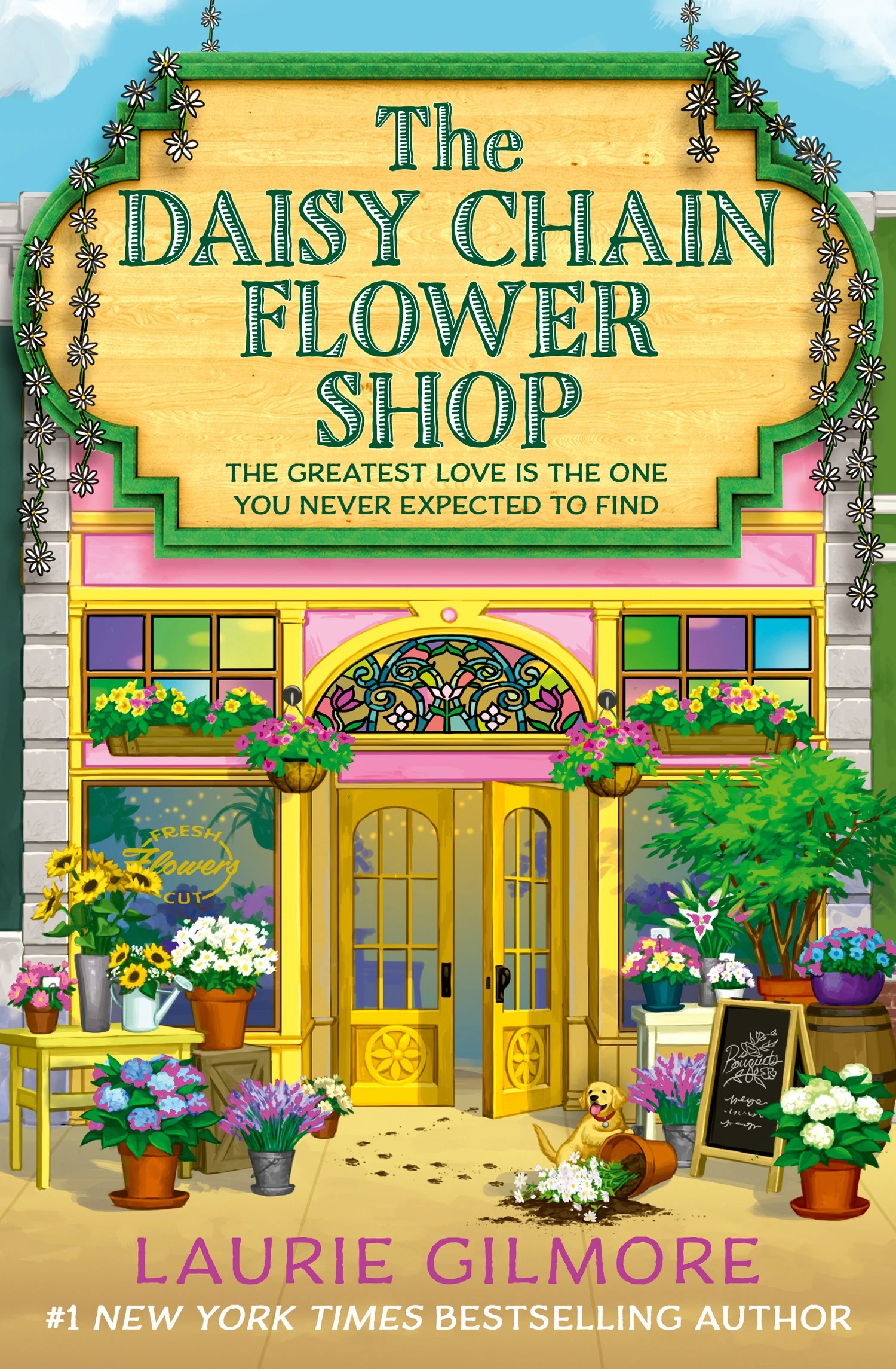 1 The Daisy Chain Flower Shop by Laurie Gilmore - Book, 1 of 1