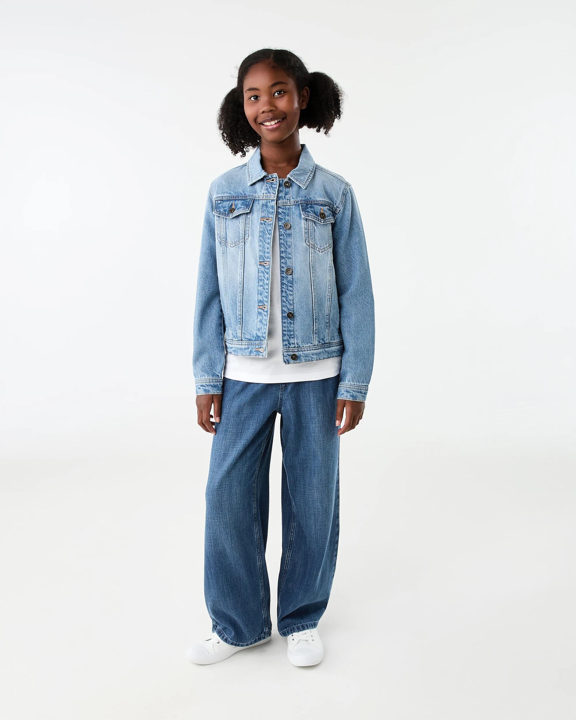 8 Denim Jacket Mid Wash, 8 of 9