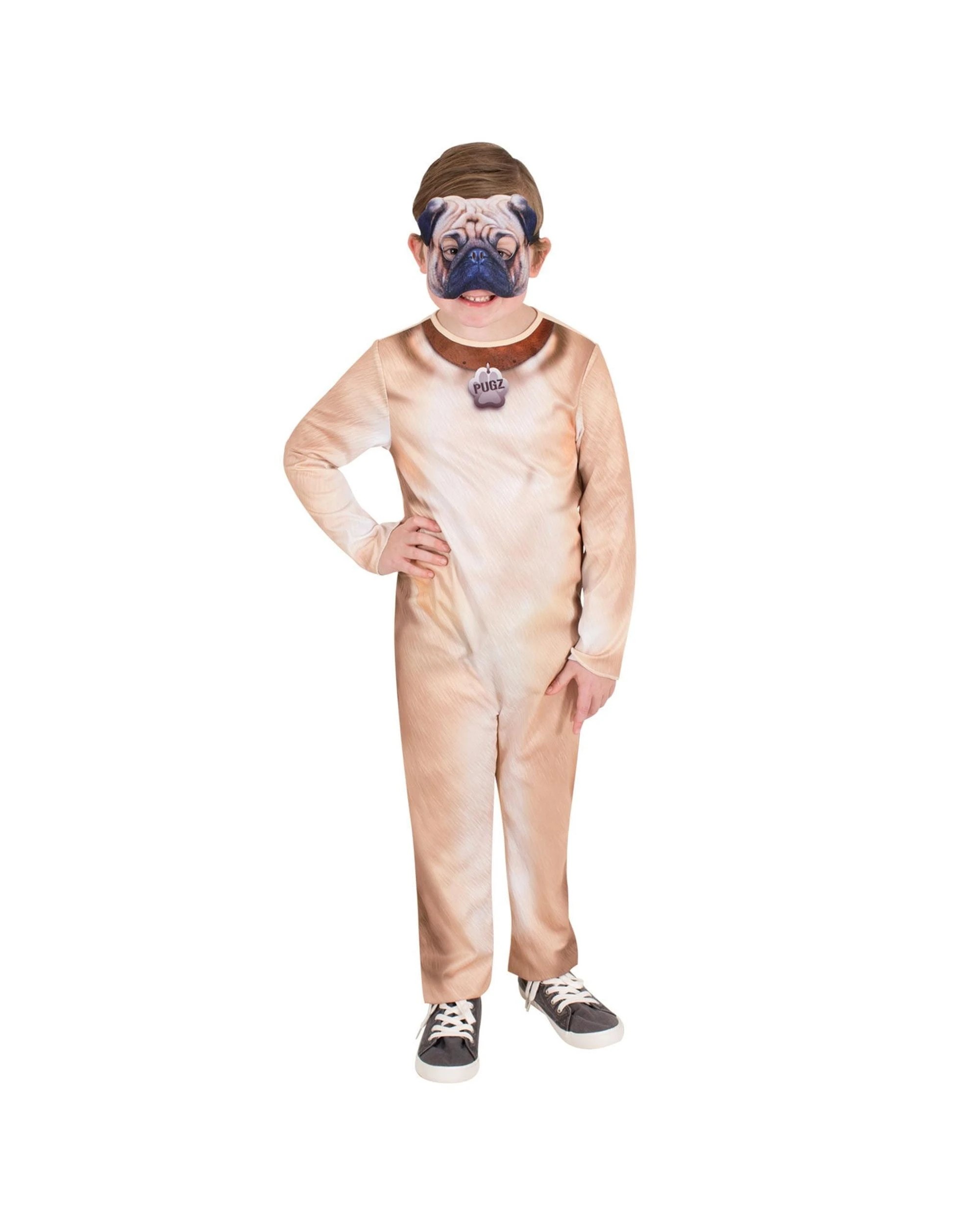 2 Pug Dog Costume Size 6-8 Years, 2 of 4