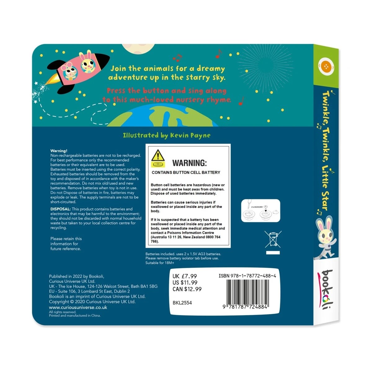 2 Twinkle, Twinkle, Little Star - Book, 2 of 3