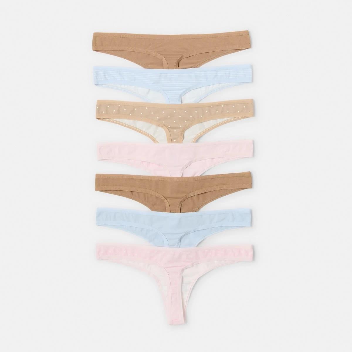 10 7 Pack G-String Briefs SOFT SPOT MULTI, 10 of 10