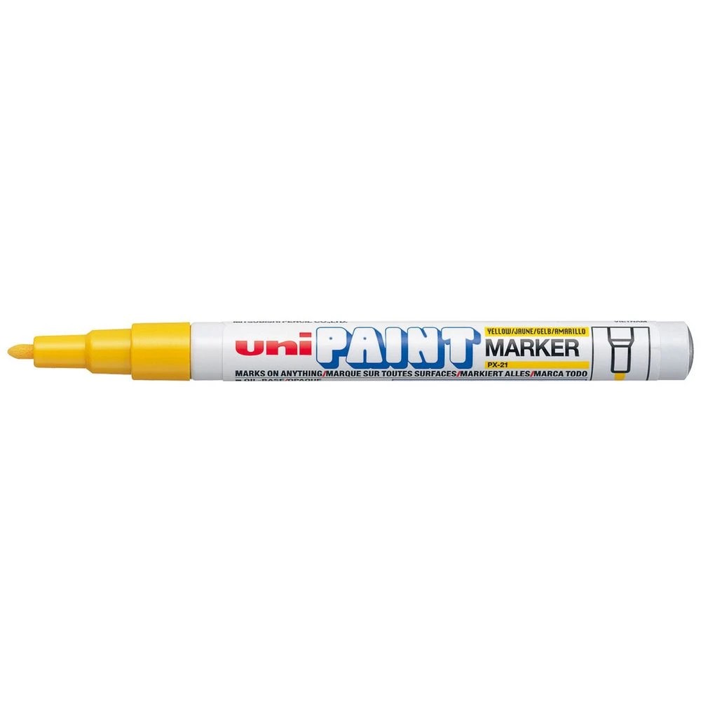 1 Uni PX-21 Paint Marker Yellow, 1 of 2