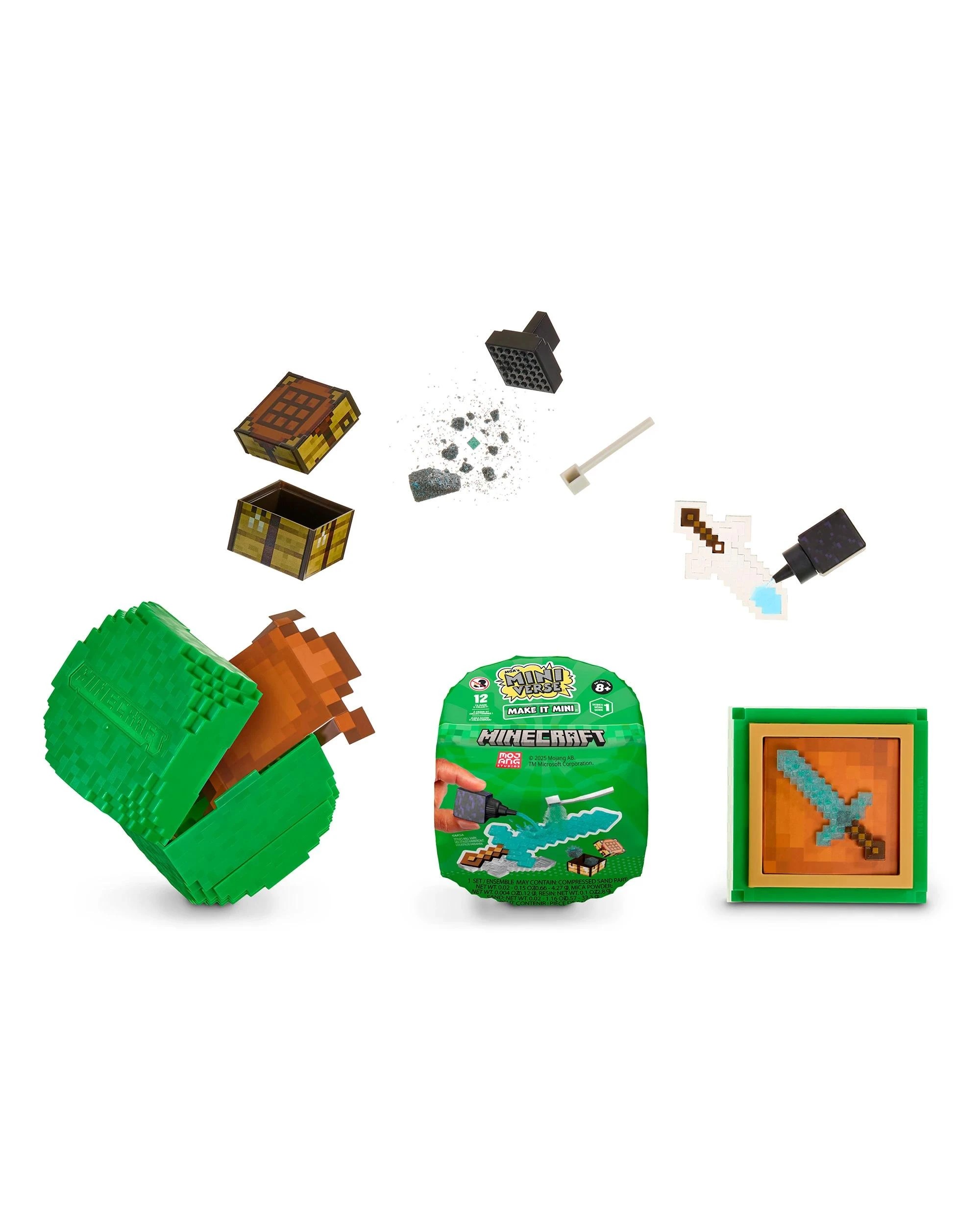 1 MGA's Miniverse - Make It Mini Minecraft in PDQ - Assorted - Multi, 1 of 5