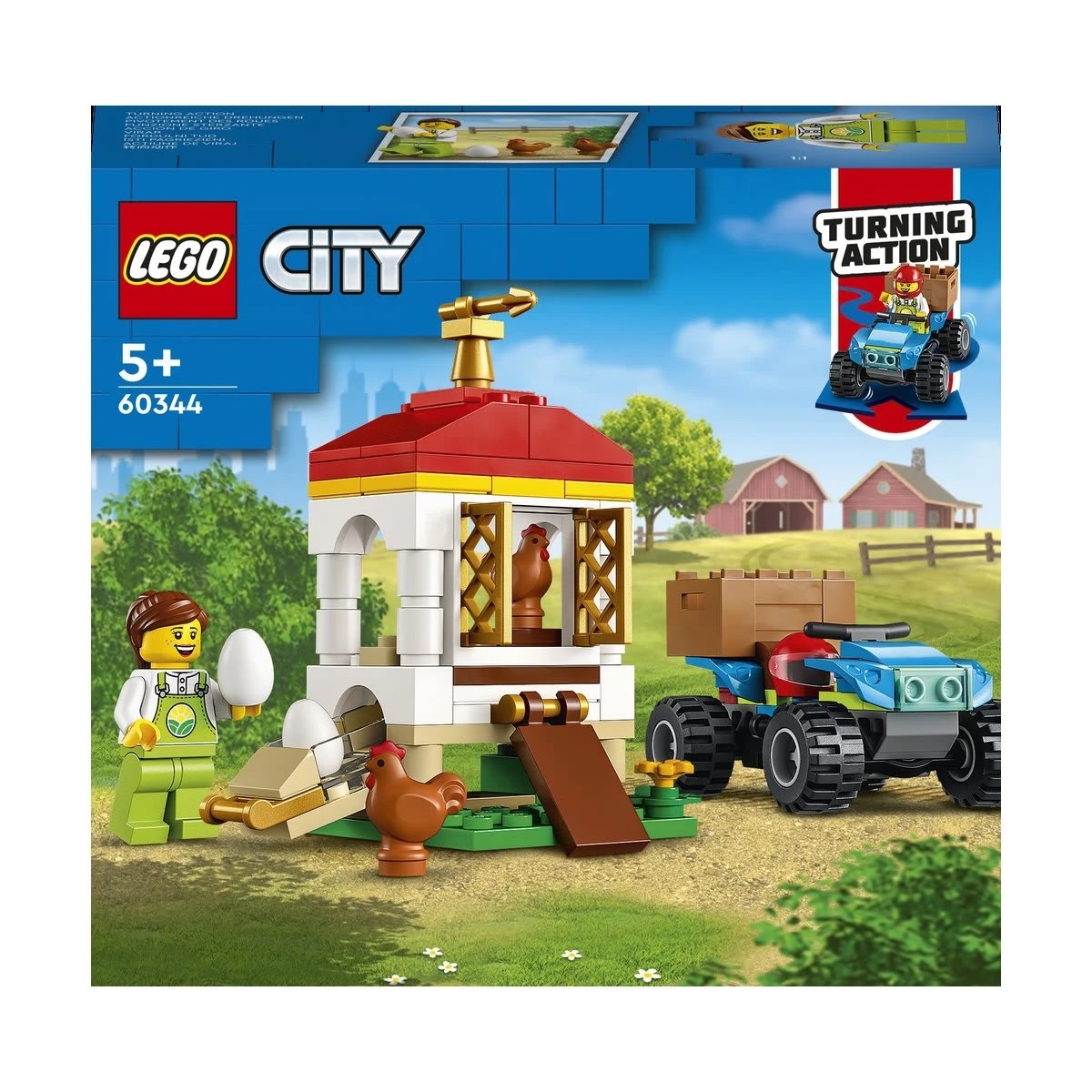 9 LEGO City Farm Chicken Henhouse 60344, 9 of 9