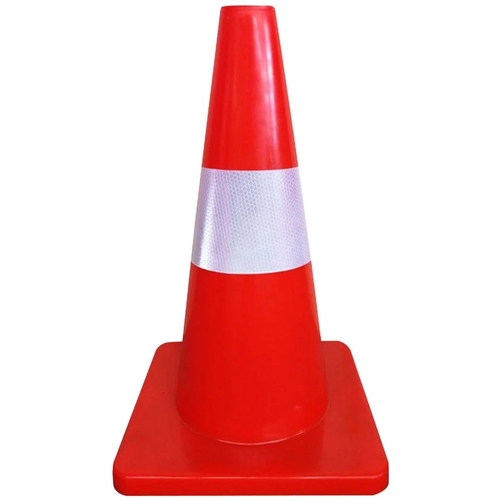 1 Hi-Vis Traffic Cone with Reflective Band 450mm, 1 of 1