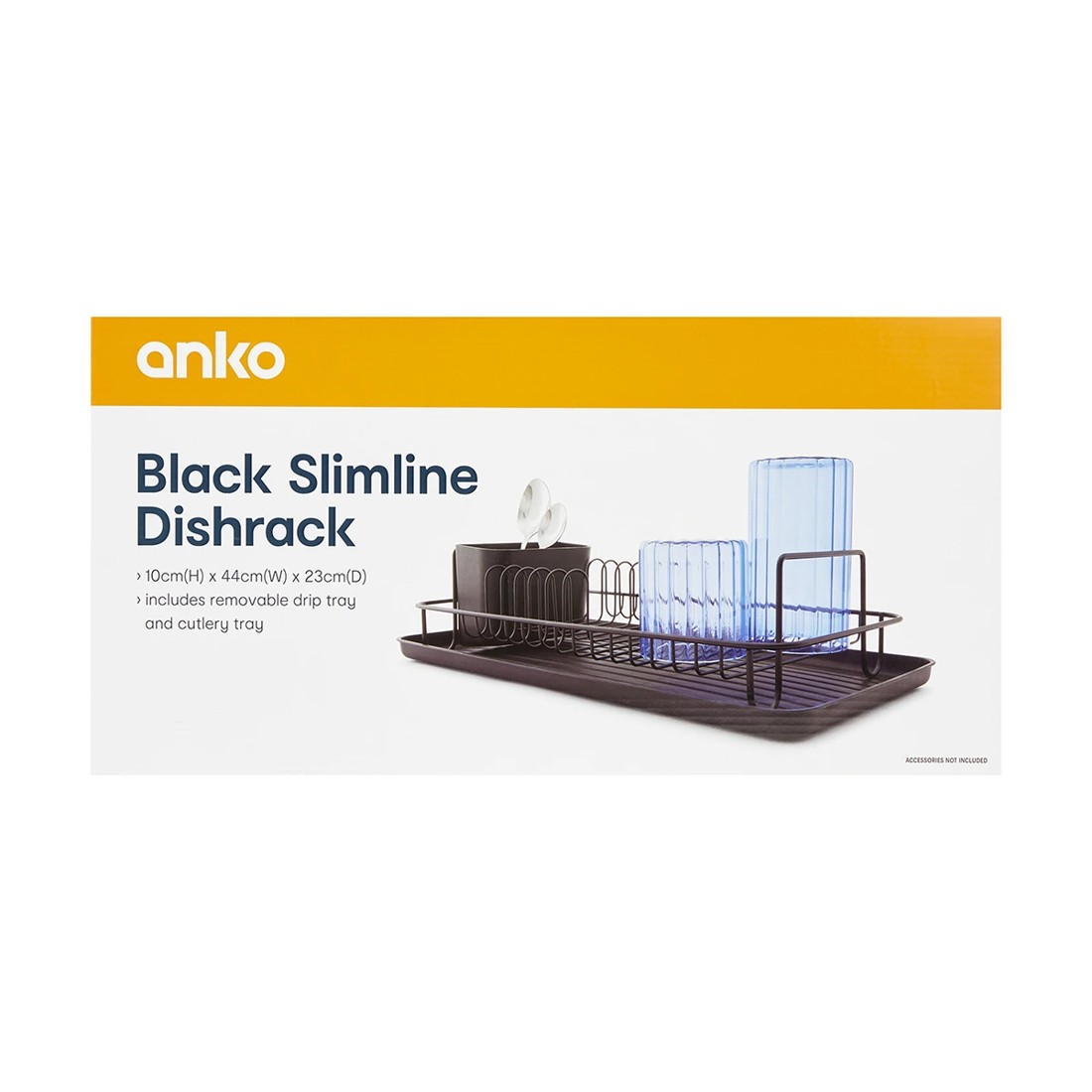 7 Black Slimline Dish Rack, 7 of 7