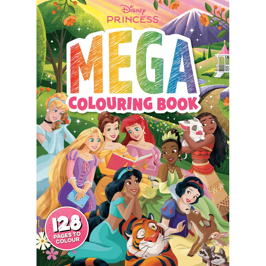 1 Disney Princess Mega Colouring Book, 1 of 1
