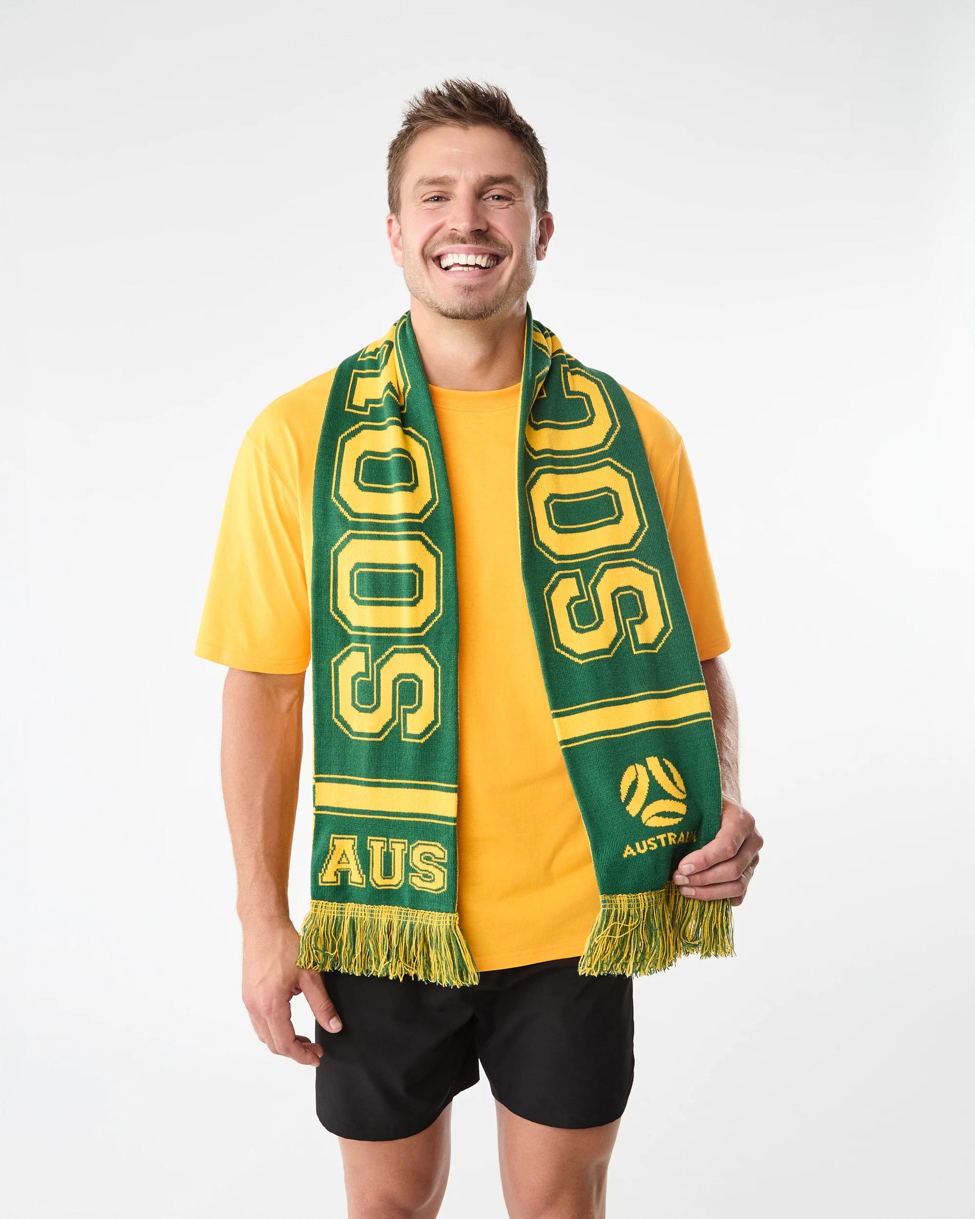3 Socceroos Scarf Green, 3 of 6