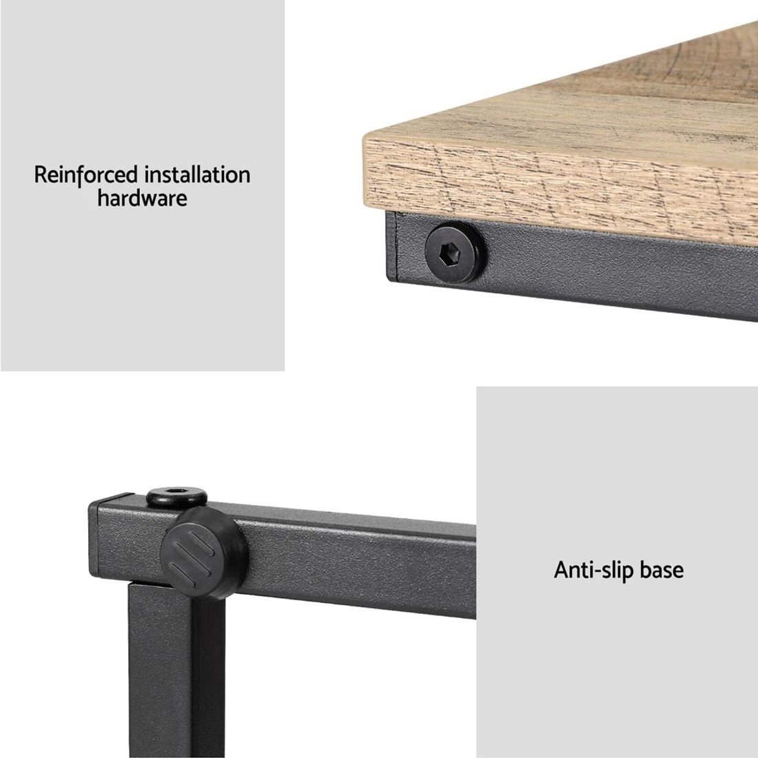 7 Artiss Coffee Table Side Table - Natural, 7 of 7