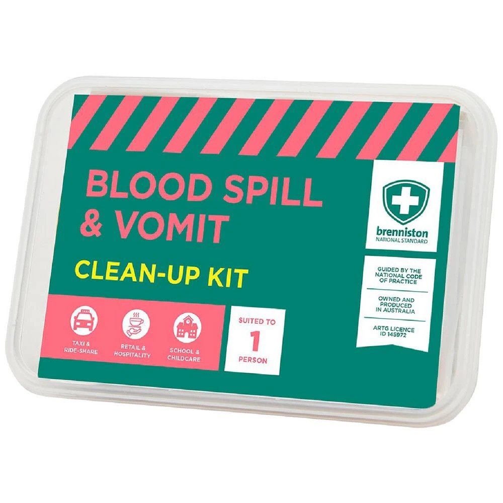1 Brenniston Blood Spill and Vomit Clean-up Kit, 1 of 3