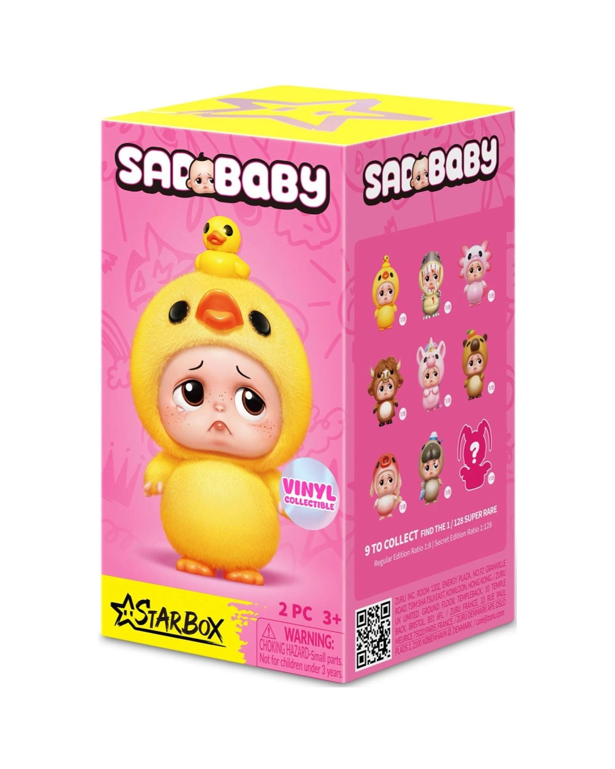 1 Zuru Starbox Sad Baby Animals Series 1 Figure Blind Box, 1 of 7