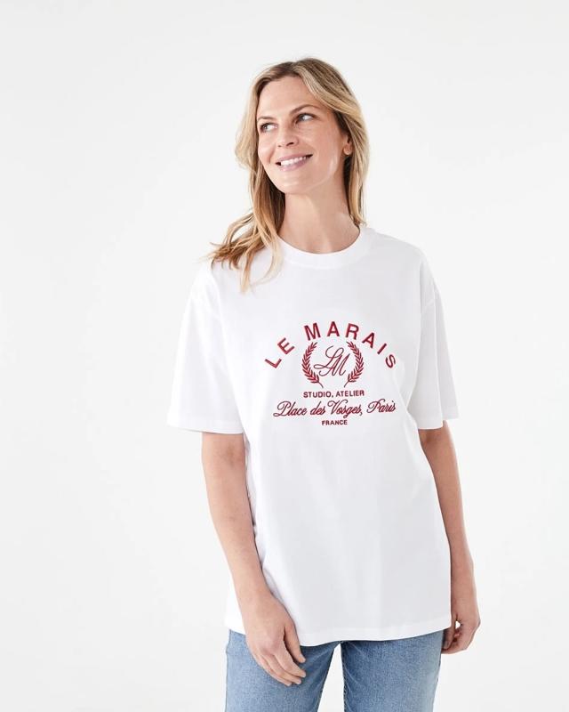 Short Sleeve Oversized Boyfriend T-s