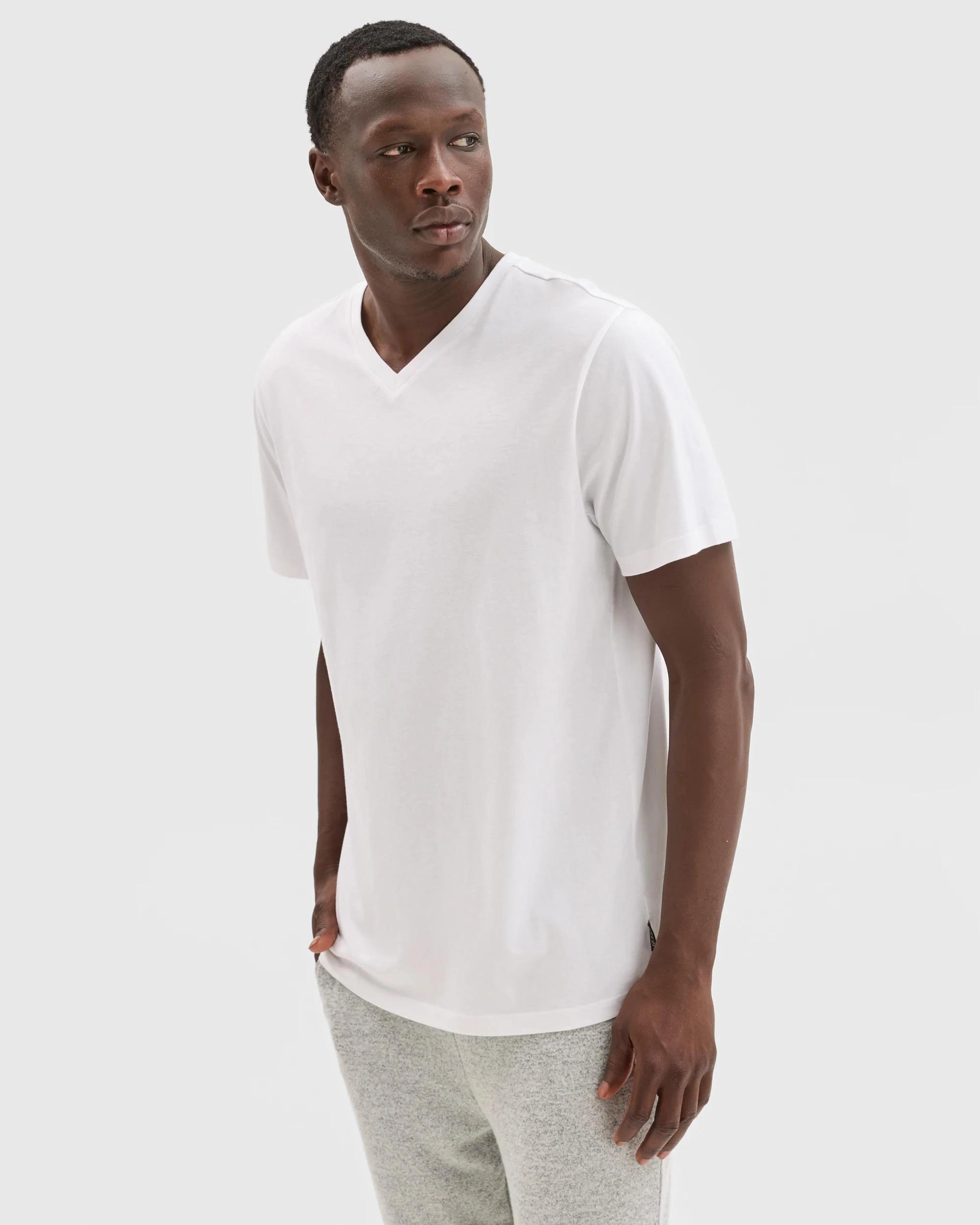 2 Maxx Australian Cotton Sleep T-Shirt WHITE, 2 of 6