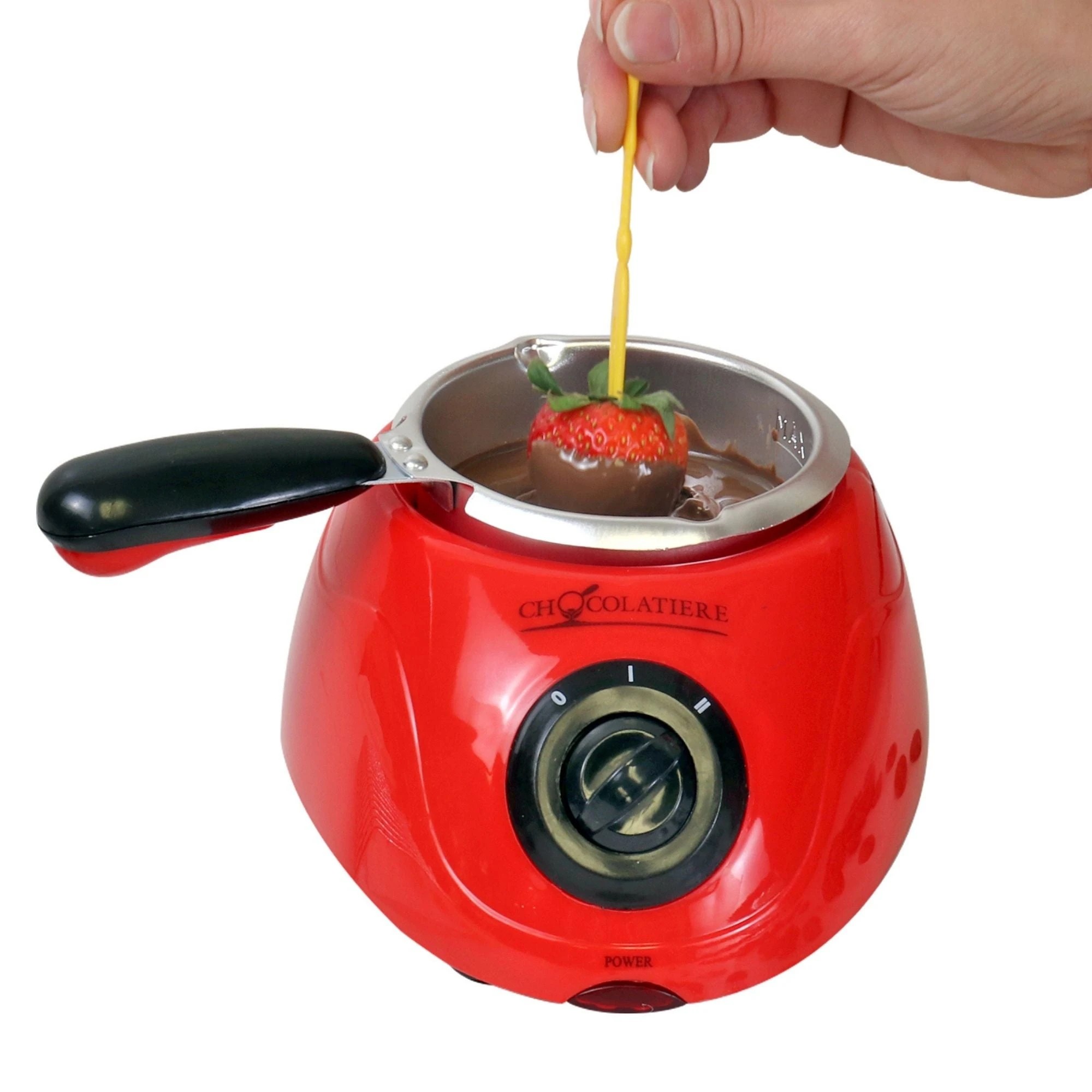 5 Total Chef Deluxe Chocolatierel Chocolate Melter - Red, 5 of 5