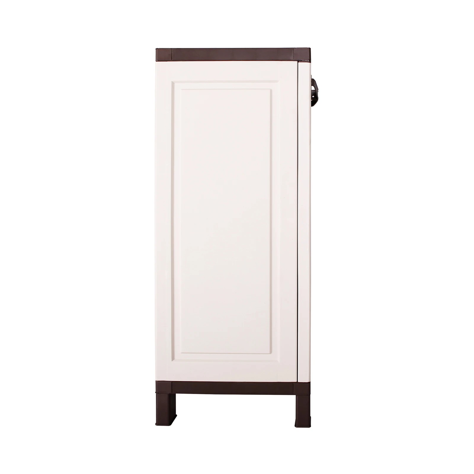 6 Livsip Outdoor Storage Cabinet Box Garden Garage Cupboard Adjustable Lockable - Beige, 6 of 7