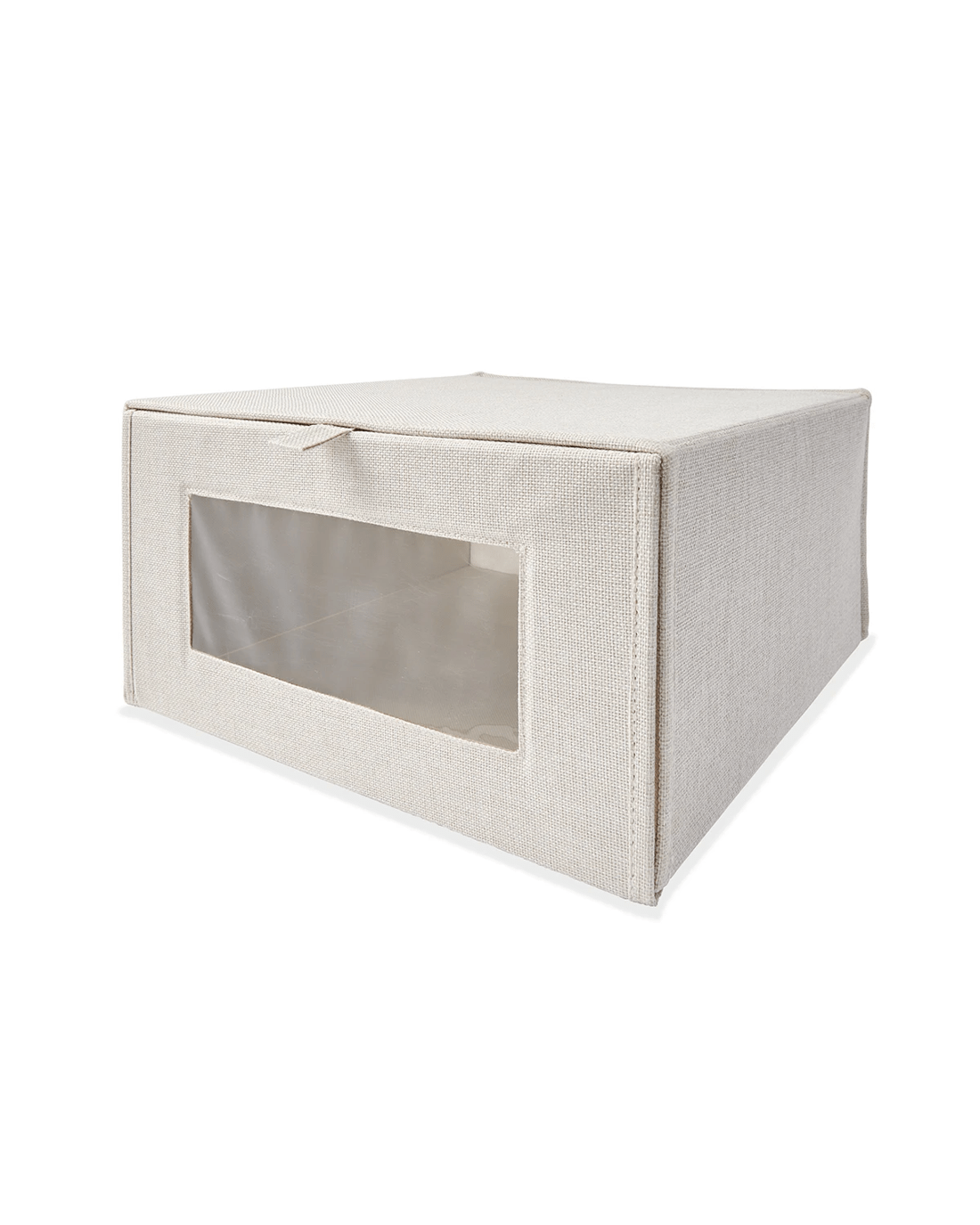 7 Linen Look Clothing Storage Box - Beige, 7 of 9
