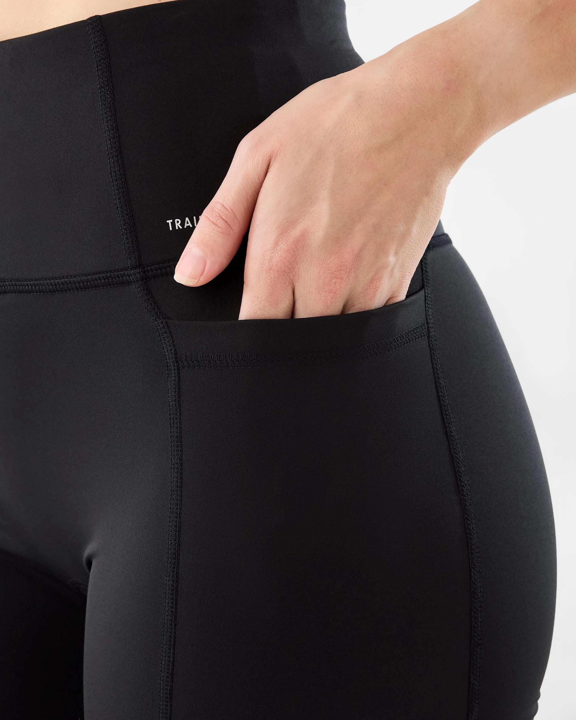 6 Active Womens Train Bike Shorts Black, 6 of 7