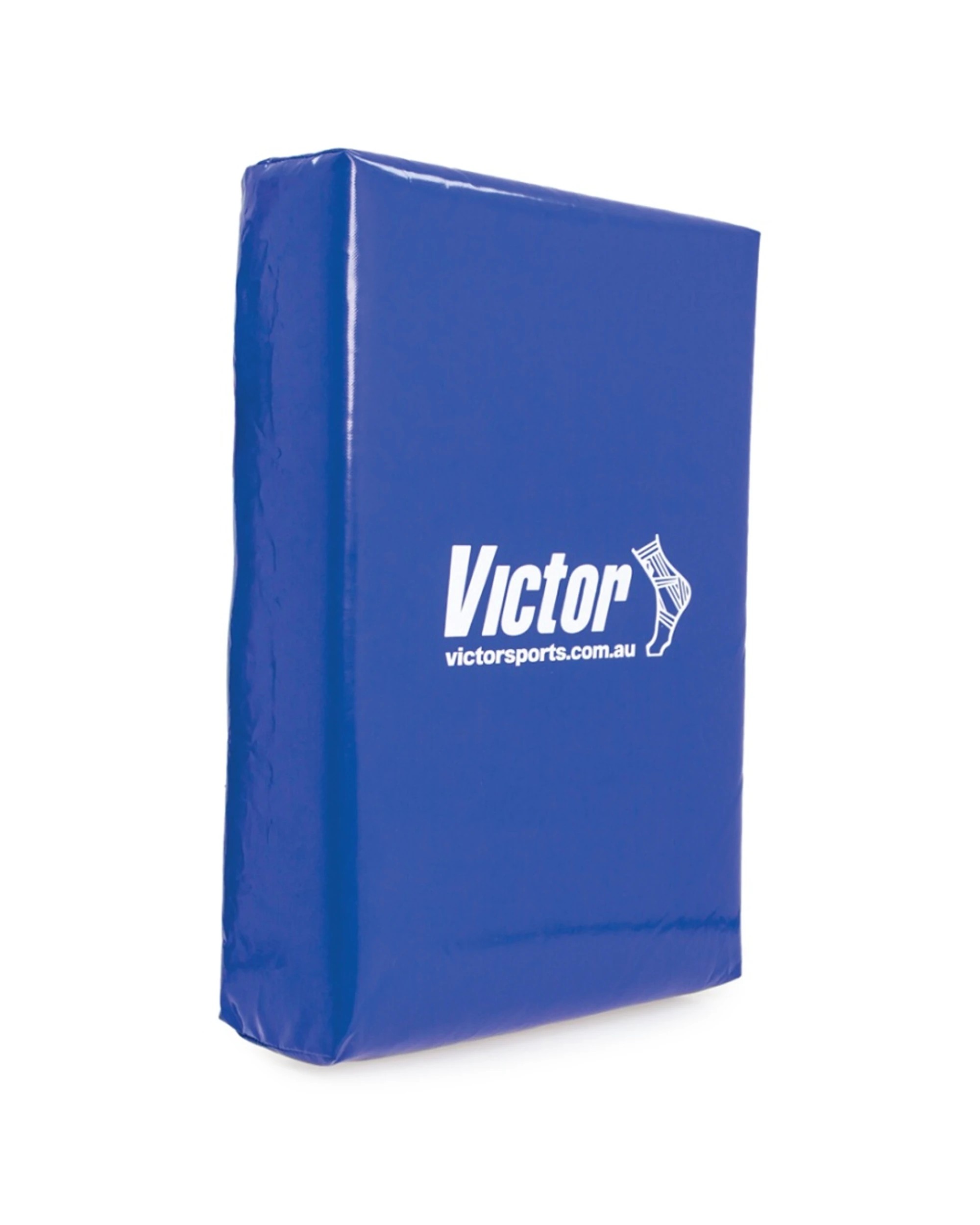 2 Victor Sports Hit Shield Straight Heavy Duty Vinyl High Density Foam Core 70x50cm - Blue, 2 of 5