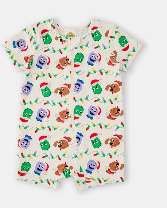 Wiggles License Christmas Romper
