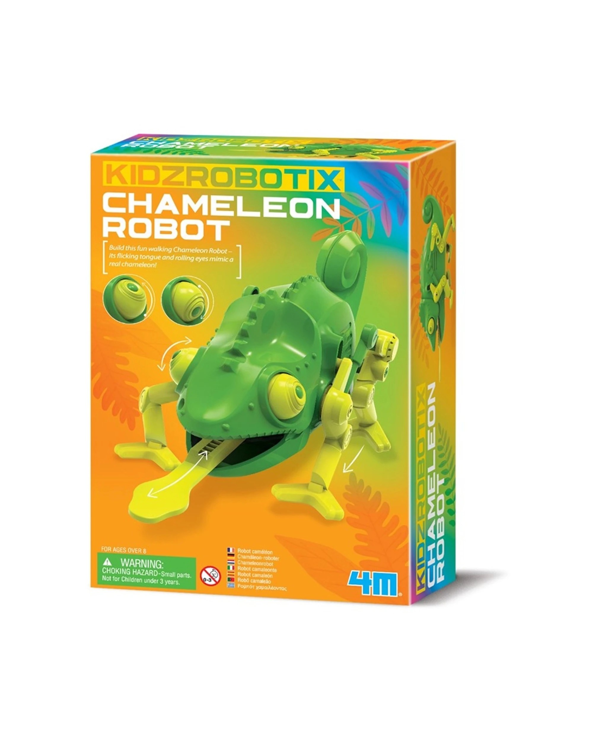 1 4M Kidzrobotix Chameleon Cyborg DIY Robot Kids STEM Educational Toy, 1 of 3