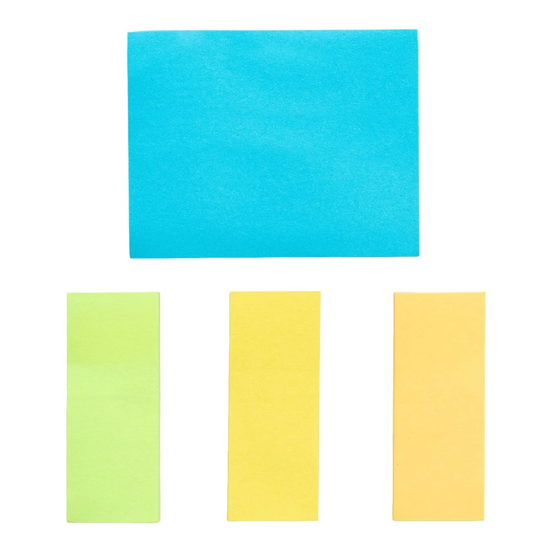 3 J.Burrows Stick-It Notes Assorted Sizes Pastel 4 Pack, 3 of 4