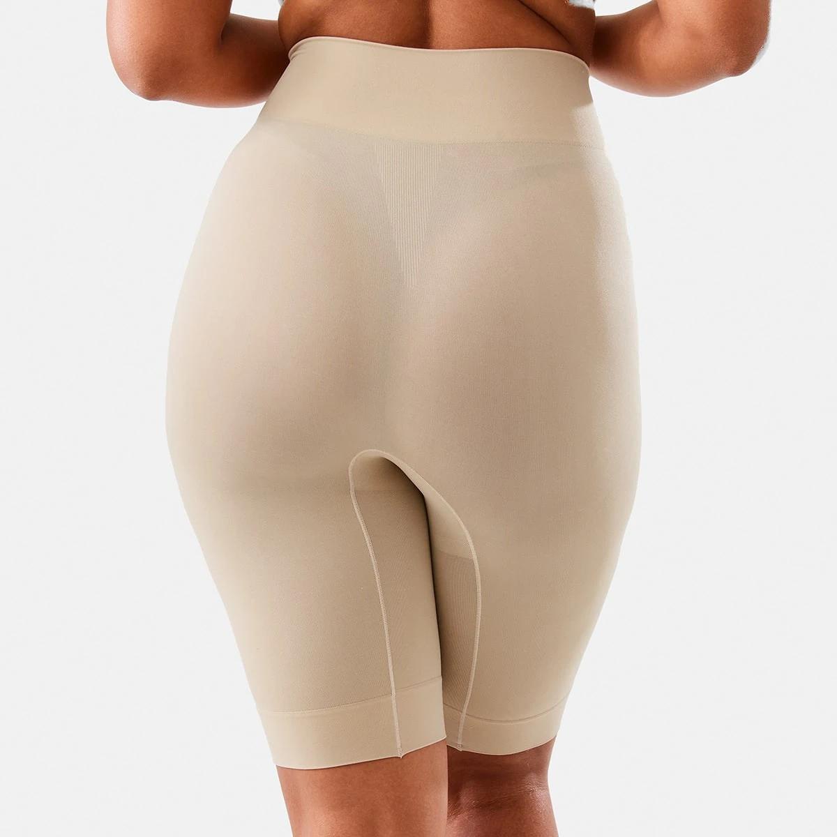 3 2 Pack Anti Chafe Shorts ALMOND, 3 of 5