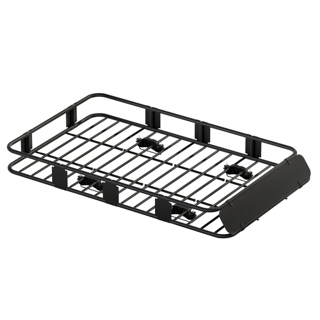 3 Giantz Universal Car Roof Rack Basket Luggage Vehicle Cargo Carrier 160cm - Black, 3 of 6