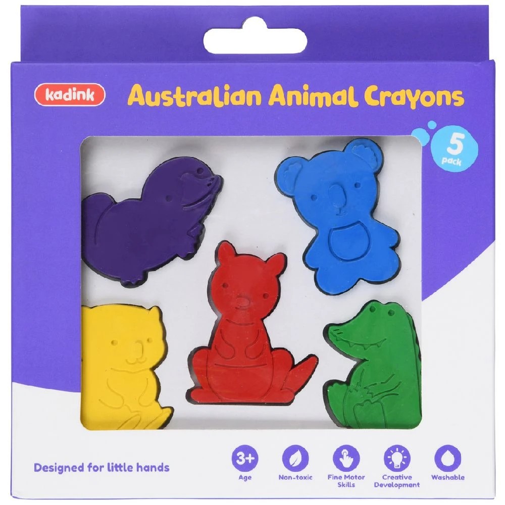 1 Kadink Australian Animal Crayons 5 Pack, 1 of 4