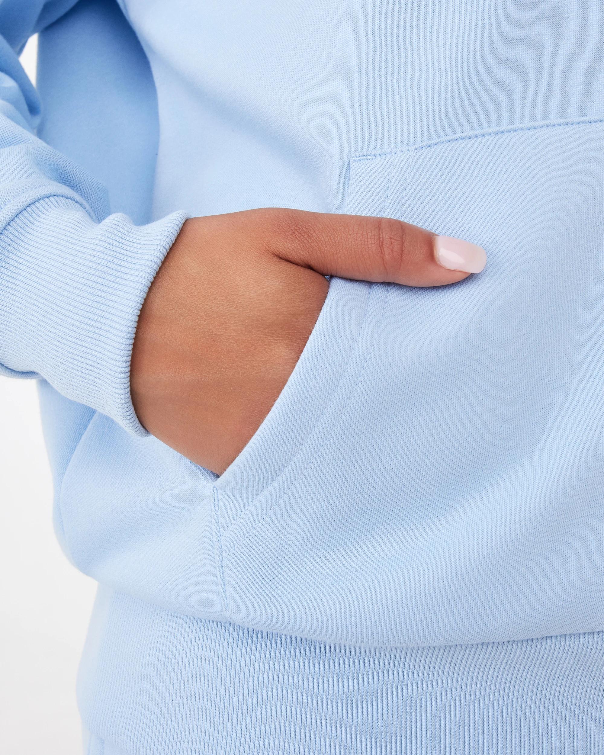 7 Everlast Womens Street Hoodie Blue Chalk, 7 of 9