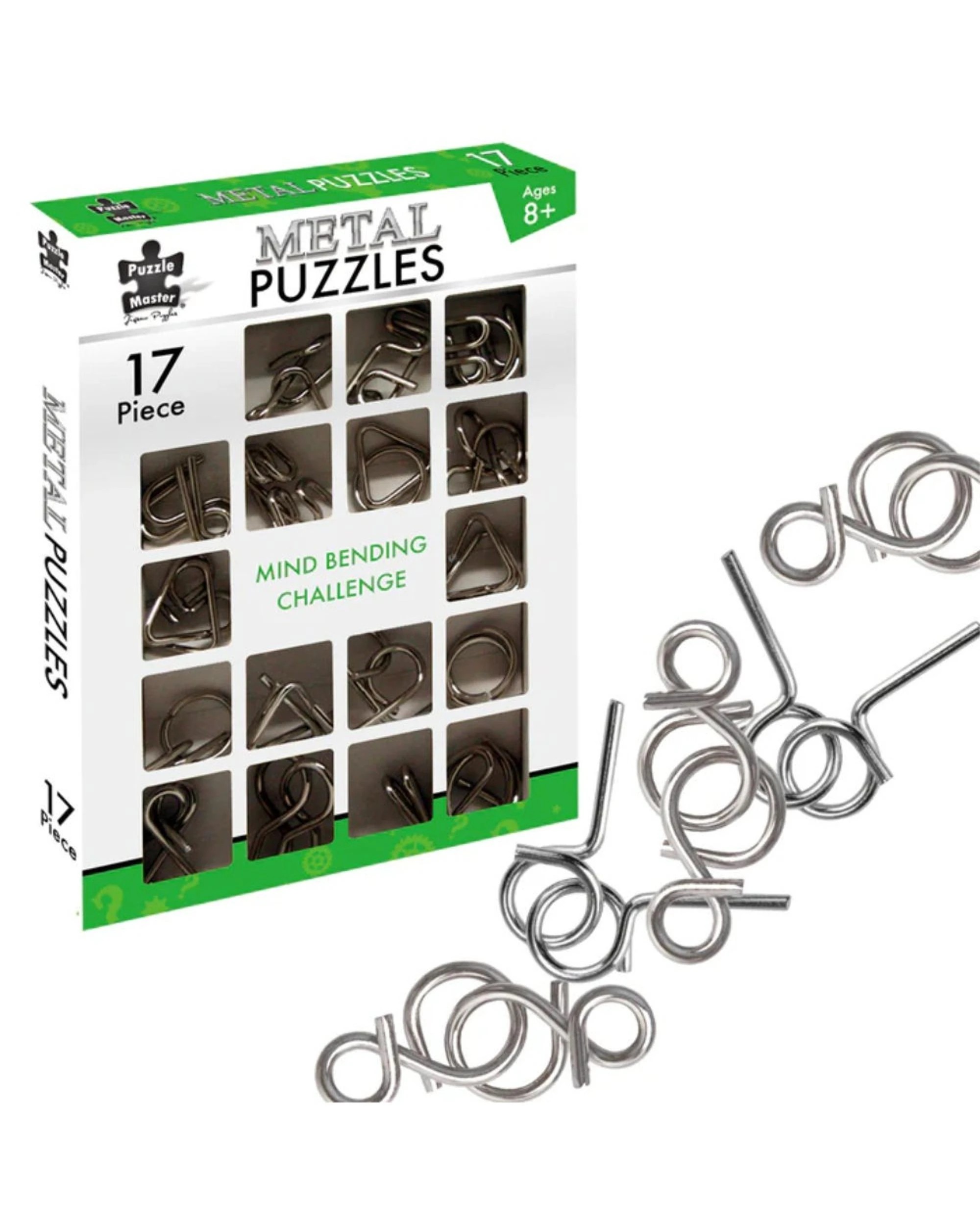 1 Puzzle Master 17 Metal Puzzles, 1 of 3