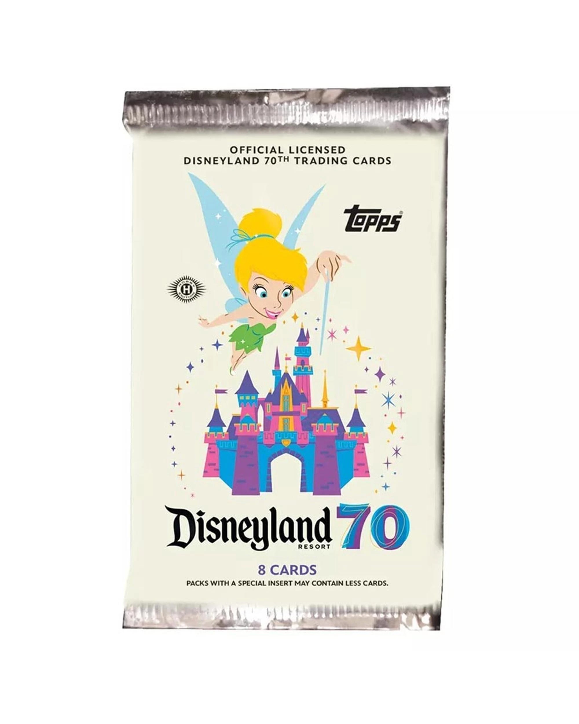 1 Topps Disney Disneyland 70th Anniversary 2025 Hobby Pack, 1 of 10
